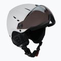 Skihelm Briko Elio Visor matte white/black 9