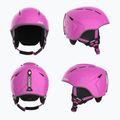 Kinder-Skihelm Briko Makalu Jr shiny pink/white