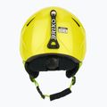 Kinder-Skihelm Briko Makalu Jr shiny sunflower yellow/lineade green 4