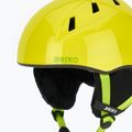 Kinder-Skihelm Briko Makalu Jr shiny sunflower yellow/lineade green 7
