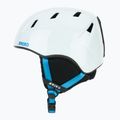 Kinder-Skihelm Briko Makalu Jr shiny white/lochmara blue 3