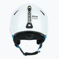 Kinder-Skihelm Briko Makalu Jr shiny white/lochmara blue 4