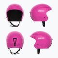 Kinder-Skihelm Briko Elias Jr shiny neon pink