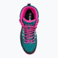 CMP Rigel Mid See / rosa fluo Junior Trekkingschuhe 5