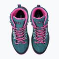 CMP Rigel Mid See / rosa fluo Junior Trekkingschuhe 11
