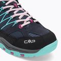 CMP Kinder-Trekking-Stiefel Rigel Low Wp b.blue/acqua 7