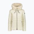 Daunenjacke Damen CMP Fix Hood beige 32K376F