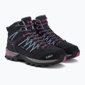 Damen-Trekkingstiefel CMP Rigel Mid Wp grau 3Q12946/66UM 4