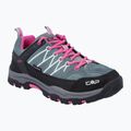 CMP Junior Stiefel Rigel Low Wp mineral grün / lila fluo 8