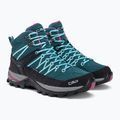 Damen-Trekkingstiefel CMP Rigel Mid Wp blau 3Q12946/16NN 4