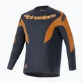 Herren-Radsport-Langarmshirt Alpinestars A-Supra Race schwarz