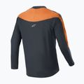 Herren-Radsport-Langarmshirt Alpinestars A-Supra Race schwarz 2