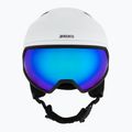 Skihelm Briko Stormrider matt white/black 2