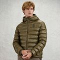 Herrenjacke Blauer USA Charles dark olive inside mist grey 2