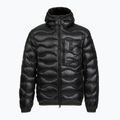 Herren-Daunenjacke Blauer USA Wave black