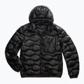 Herren-Daunenjacke Blauer USA Wave black
