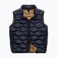 Herrenweste Blauer USA Danny black inside beige