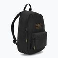 EA7 Emporio Armani Train Core 6 l schwarz / gold Logo Kinder städtischen Rucksack 2
