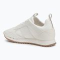 EA7 Emporio Armani Schwarz & Weiß Schnürsenkel dreifach aus wht/gold Schuhe 3