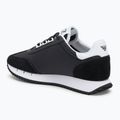 EA7 Emporio Armani Schwarz & Weiß Vintage blk/weiß/blk Adler Schuhe 3