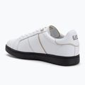 EA7 Emporio Armani Classic Logo weiß/gold/schwarz Schuhe 3