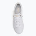 EA7 Emporio Armani Klassische Logo voll wht/Gold Detail Schuhe 5