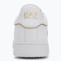 EA7 Emporio Armani Klassische Logo voll wht/Gold Detail Schuhe 6