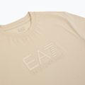 Herren EA7 Emporio Armani Sichtbarkeit Baumwolle Crew Mandelmilch T-shirt 3