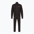 Herren EA7 Emporio Armani Train Core Identity Trainingsanzug FZ schwarz/gold