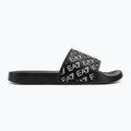 EA7 Emporio Armani Wasser Sport All Over Flip-Flops voll schwarz / weiß 2