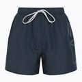 Herren EA7 Emporio Armani Schwimmen Shorts mit übergroßen Logo armani blau / silber