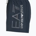 Herren EA7 Emporio Armani Schwimmen Shorts mit übergroßen Logo armani blau / silber 3