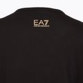 Damen EA7 Emporio Armani Zug Sichtbarkeit schwarz/gold T-shirt 4