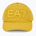 EA7 Emporio Armani Zug Logo Serie Gesticktes antikes Moos Baseballkappe 2