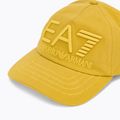 EA7 Emporio Armani Zug Logo Serie Gesticktes antikes Moos Baseballkappe 3