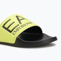 EA7 Emporio Armani Wassersport Sichtbarkeit gelb flueo / schwarz Flip-Flops 7