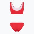 Zweiteiliger Damen-Badeanzug EA7 Emporio Armani Maxi Logo Bikini Top racing red 2