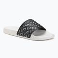 EA7 Emporio Armani Wassersport All Over schwarz / weiß Flip-Flops