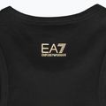 Women's EA7 Emporio Armani Zug Sichtbarkeit Tank schwarz/gold 3
