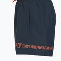 Herren EA7 Emporio Armani Extended Logo Boxer Schwimmshorts armani blau / tangerine tango 3