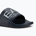 EA7 Emporio Armani Wasser Sport Sichtbarkeit Flip-Flops marineblau 7