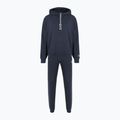 Damen Trainingsanzug EA7 Emporio Armani Zug Trainingsanzug HO 1/4 Zip armani blau