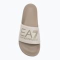 EA7 Emporio Armani Wassersport Sichtbarkeit Flip-Flops Kopfsteinpflaster / Silber Birke 5