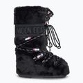 Schneeschuhe Moon Boot Icon Faux Fur Beads black 2