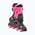 Kinder-Inlineskates mit Schützern Rollerblade Microblade Combo Jr black/pink 4