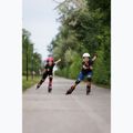 Kinder-Inlineskates mit Schützern Rollerblade Microblade Combo Jr black/pink 13