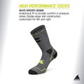 Socken Rollerblade High Performance anthracite/lime 3