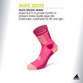 Socken Rollerblade Skate pink 2