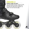 Inlineskates Herren Rollerblade Crossfire LX black/lime 9