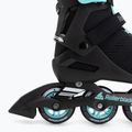 Damen Inlineskates Rollerblade Sirio 80 W black/teal blue 6